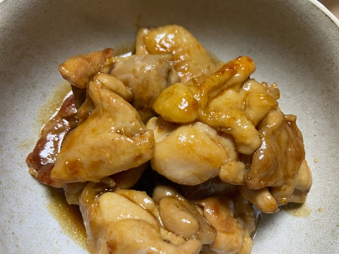 簡単、美味しい★鶏もも肉の甘辛煮♪